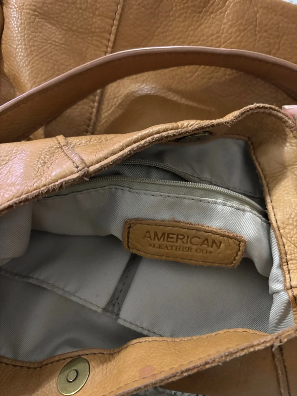 American Leather Co. Austin Classic Hobo Shoulder‎ Bag